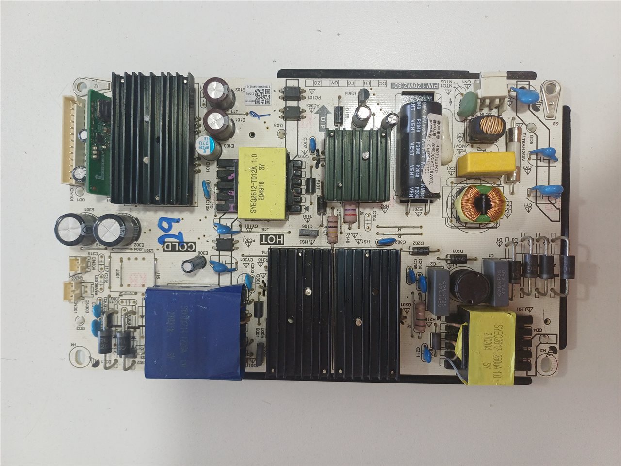 Fuente De Poder Tv PW.120W2.301 Original Usada