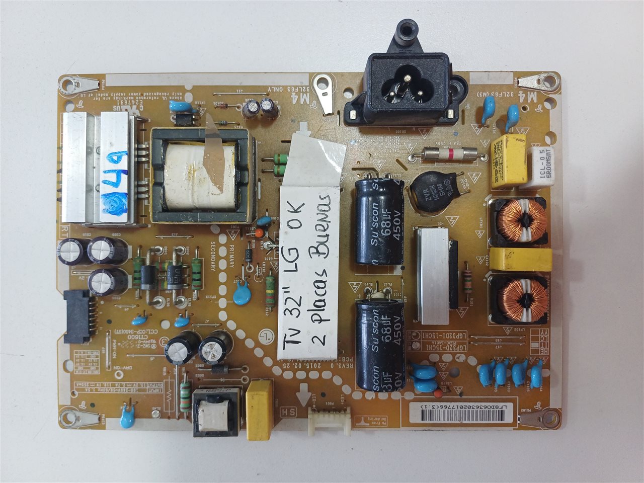 Fuente De Poder Tv LG LGP32D1-15CH1 Original Usada