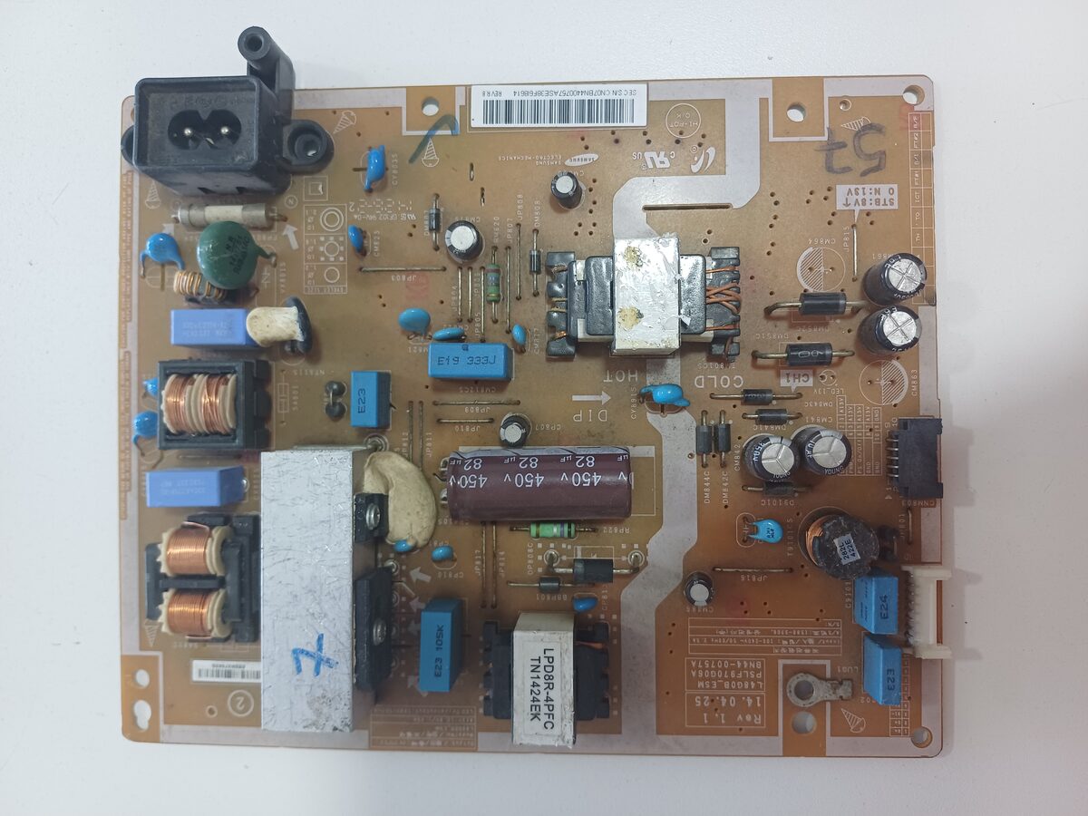 Fuente de Poder TV Samsung BN44-00757A L48G0B_ESM PSLF970G06A 48 Pulgadas